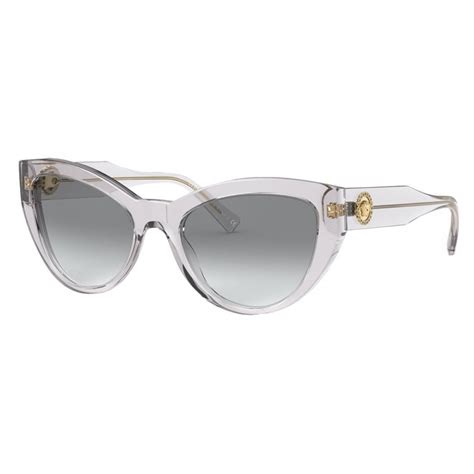 versace clear cat eye sunglasses